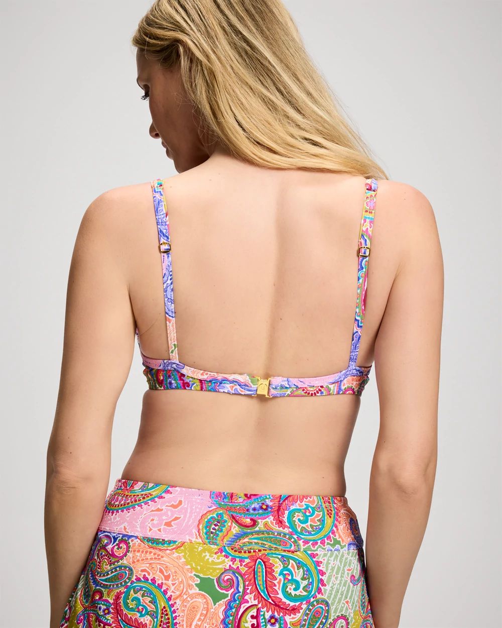 Bleu Rod Beattie La Vida Bohemia Twist Bikini Swim Top click to view larger image.