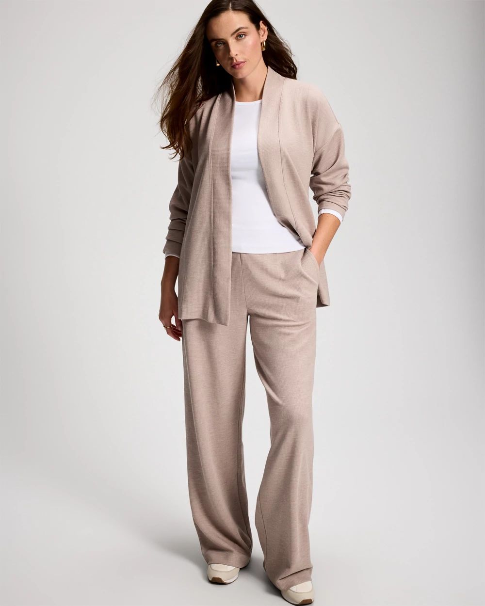 Modern Modal Relaxed Belted Wrap click to view larger image.