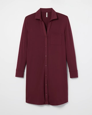 Button-Front Sleepshirt