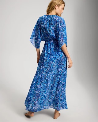 Bleu Rod Beattie Meet Me in Sorrento Chiffon Cover Up Dress click to view larger image.