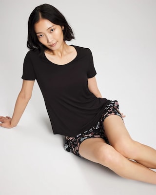 Short Sleeve and Short Pajama Set click to view larger image.