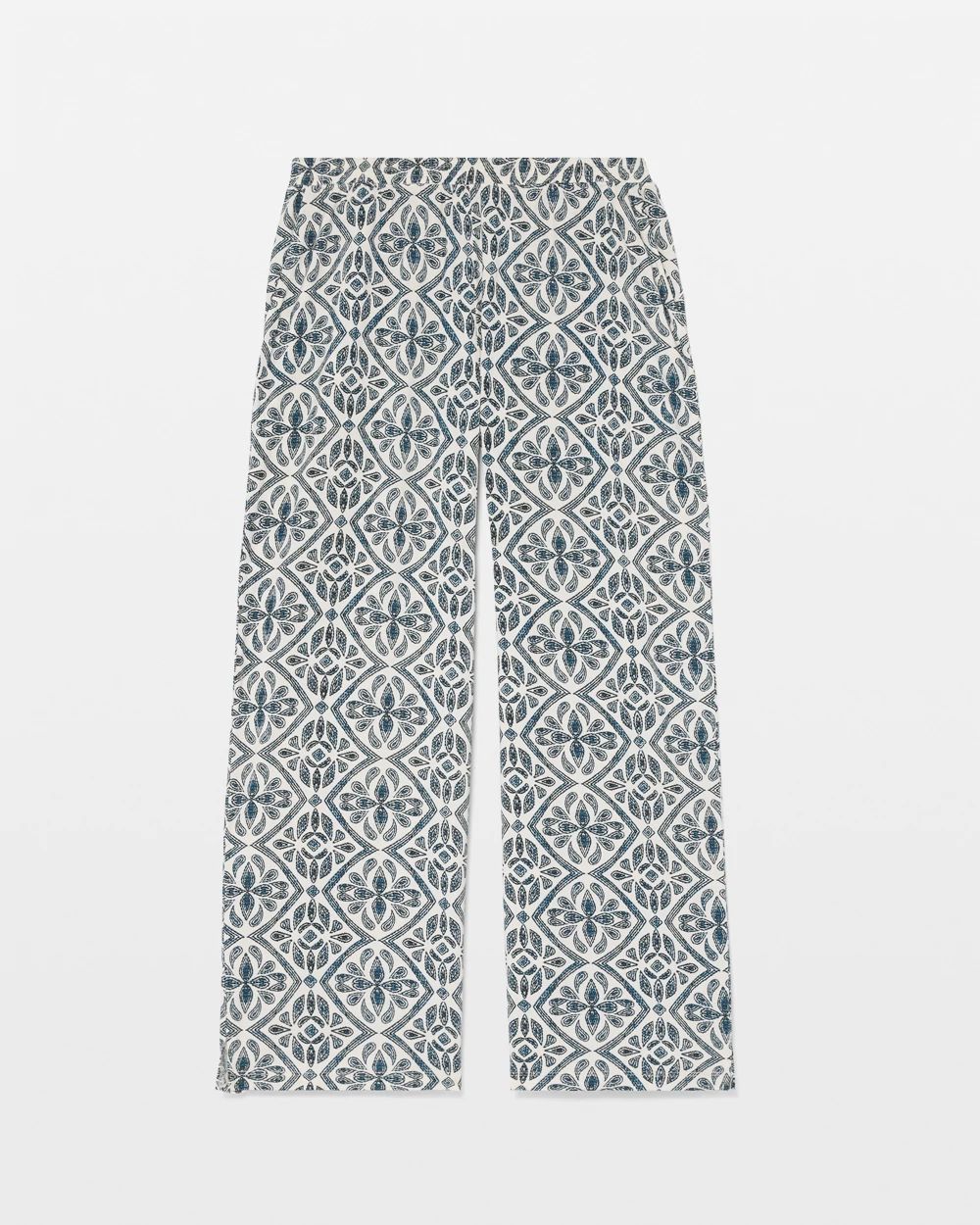 Cropped Pajama Pants