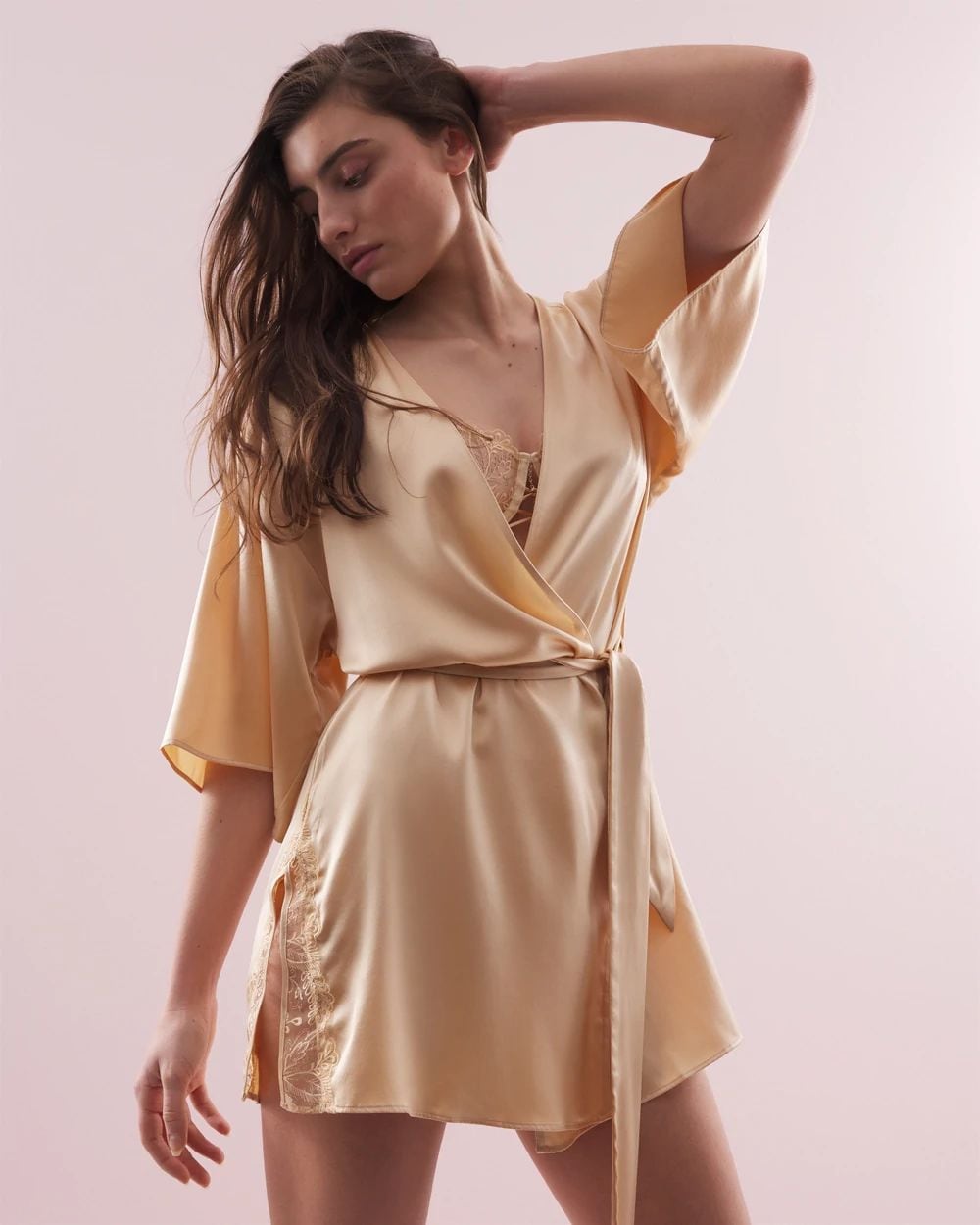 Soma's Sexiest Silk Short Robe