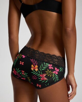 Hipster Panty with Enchanting Lace click to view larger image.