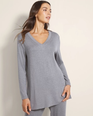 Long-Sleeve Pajama Tunic