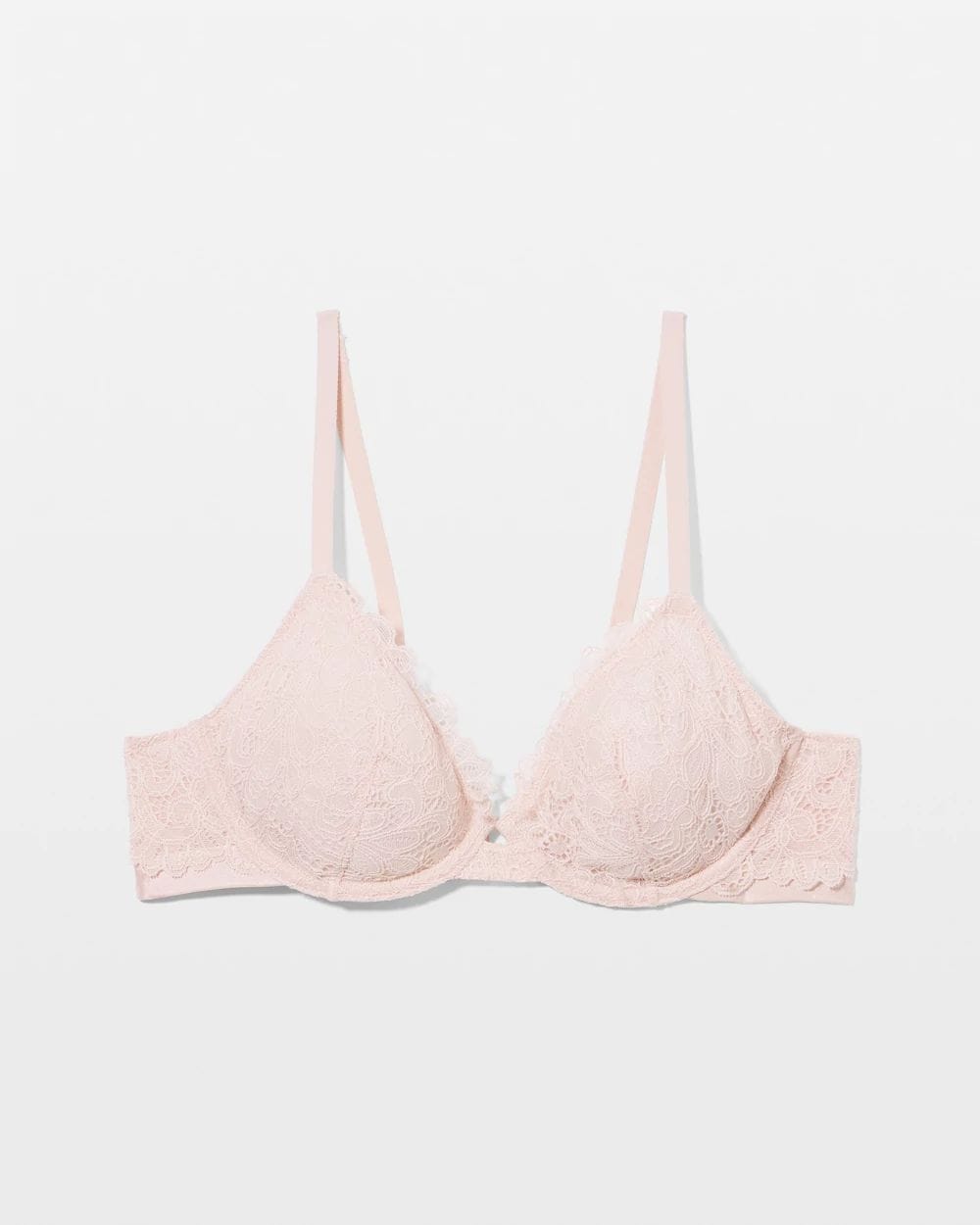 Soma Plunge Unlined Bra with Lace