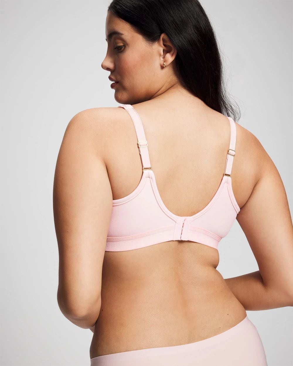 Wireless Unlined Full Coverage Bra click to view larger image.