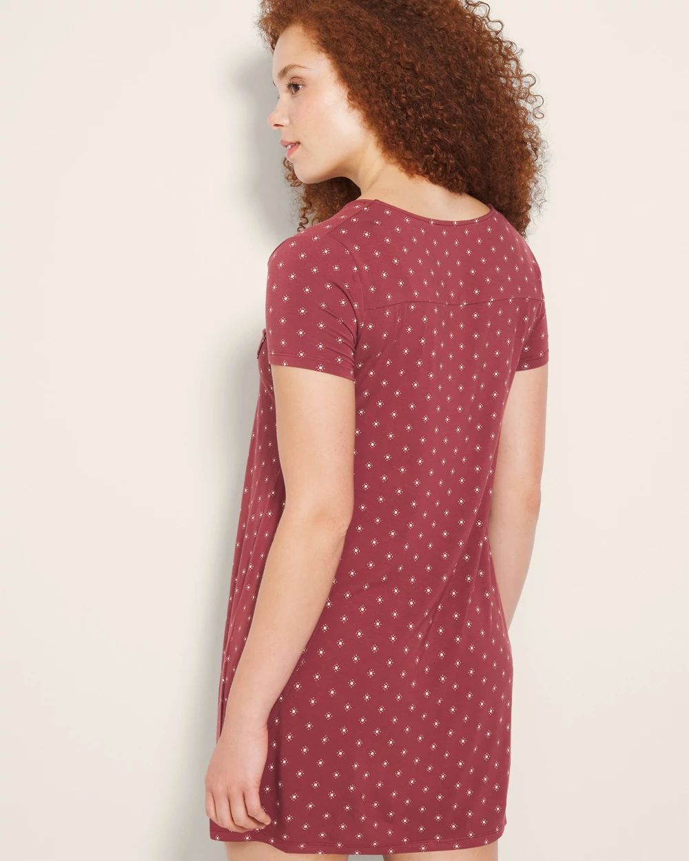 Cool Nights Short-Sleeve Sleepshirt