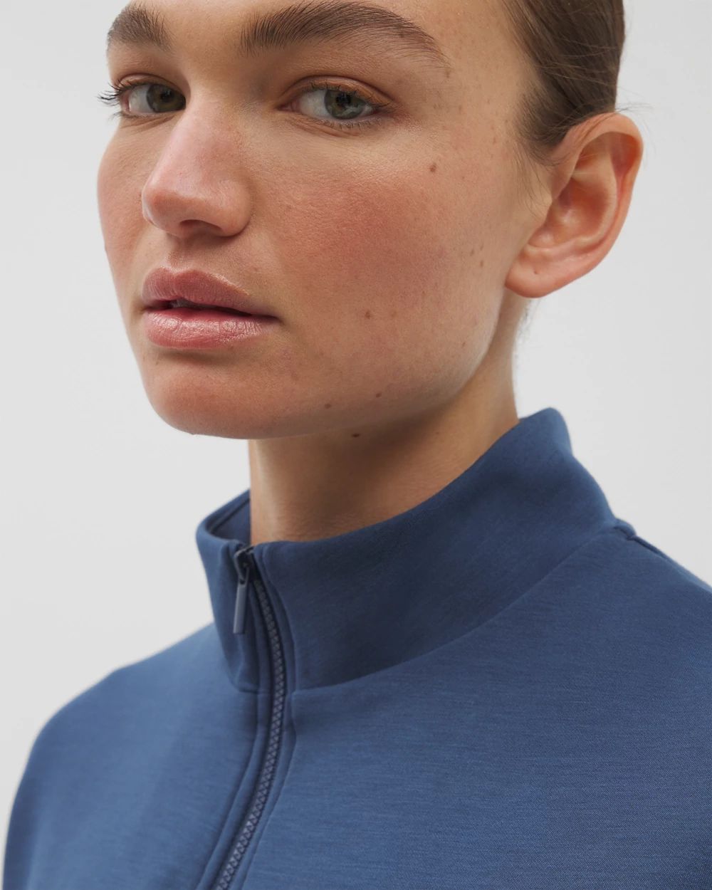 Luxe Modal Quarter Zip Top