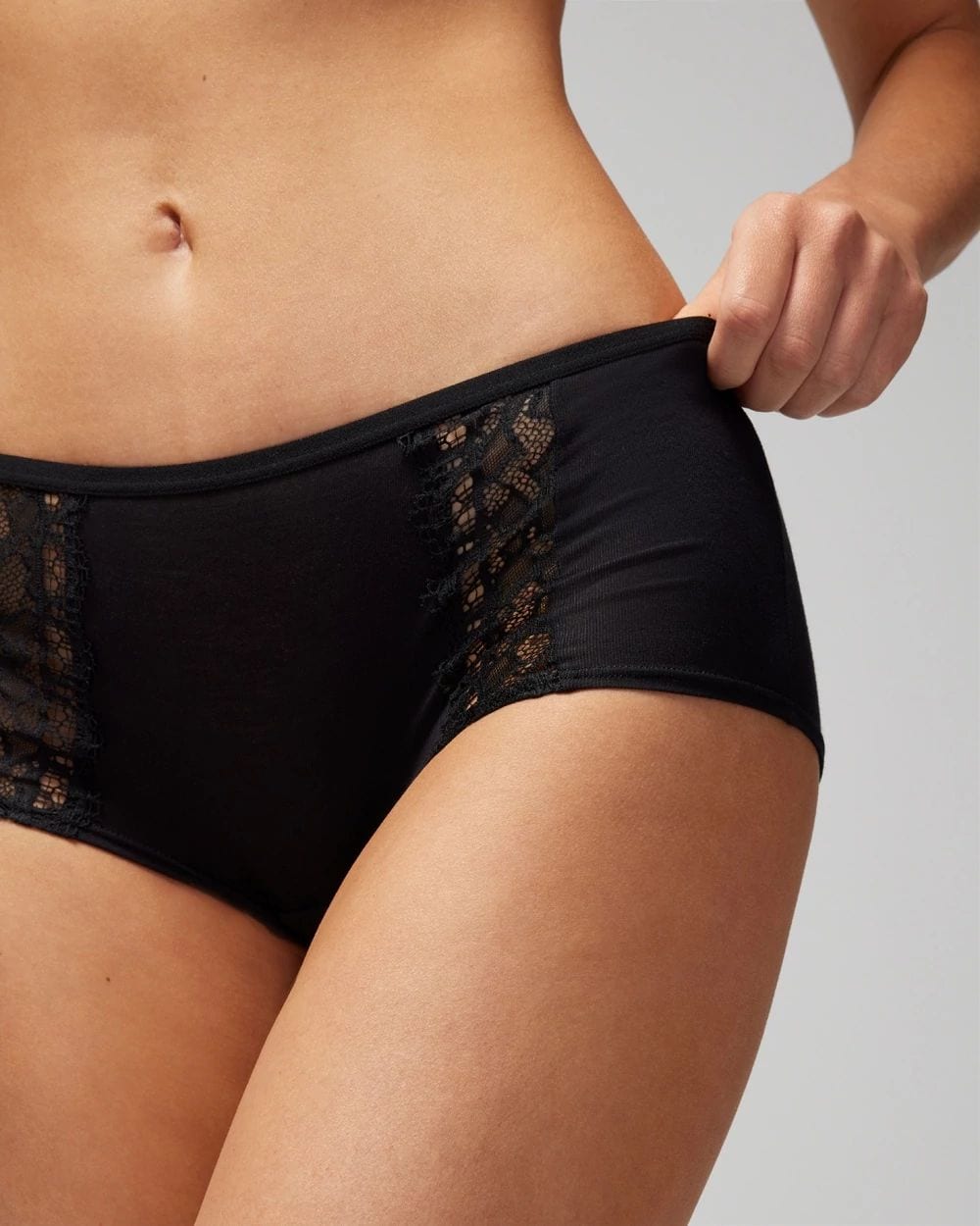 Embraceable Boyshort Panty with Enchanting Lace