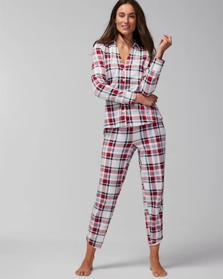 Long-Sleeve Pajama Top