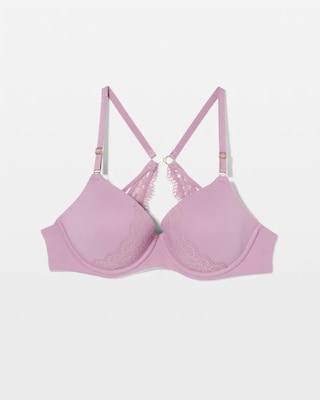 Perfect Coverage Convertible Bra with Lace back click to view larger image.