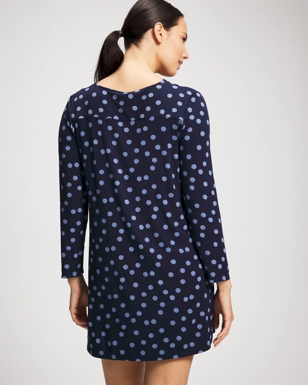 Long-Sleeve Sleepshirt click to view larger image.