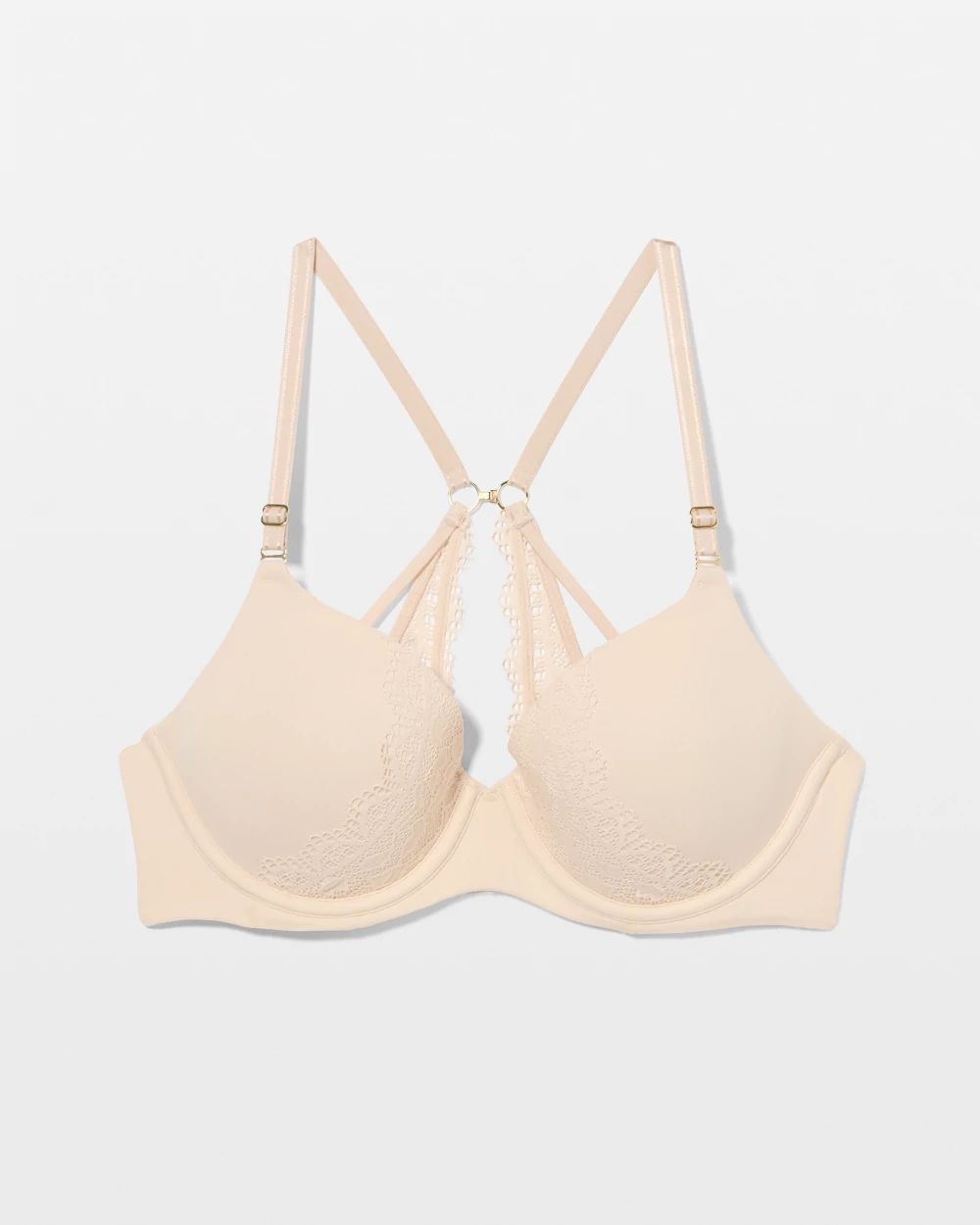 Perfect Coverage Convertible Bra with Lace back click to view larger image.