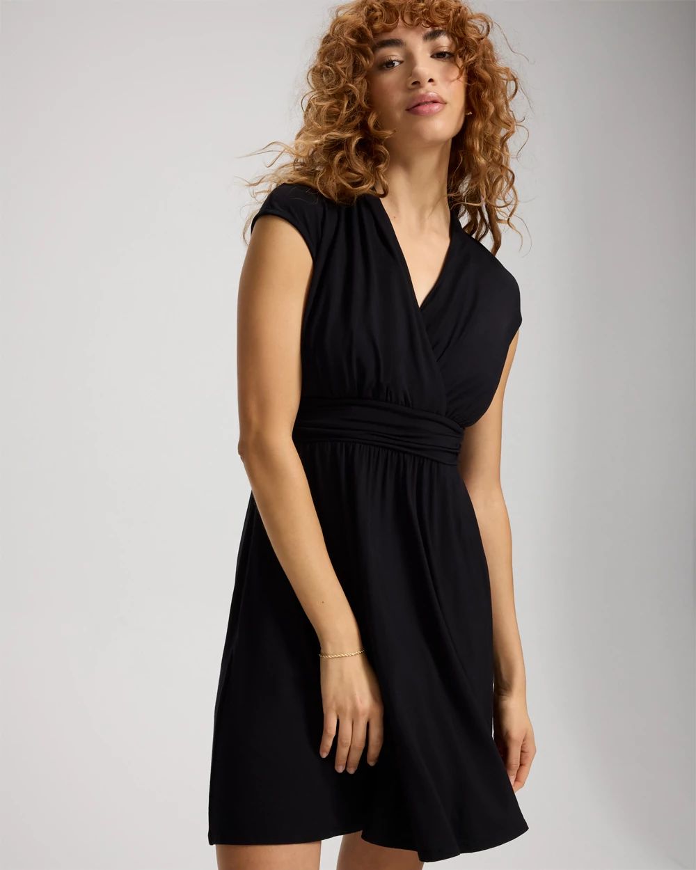 Soft Jersey Mini Bra Dress