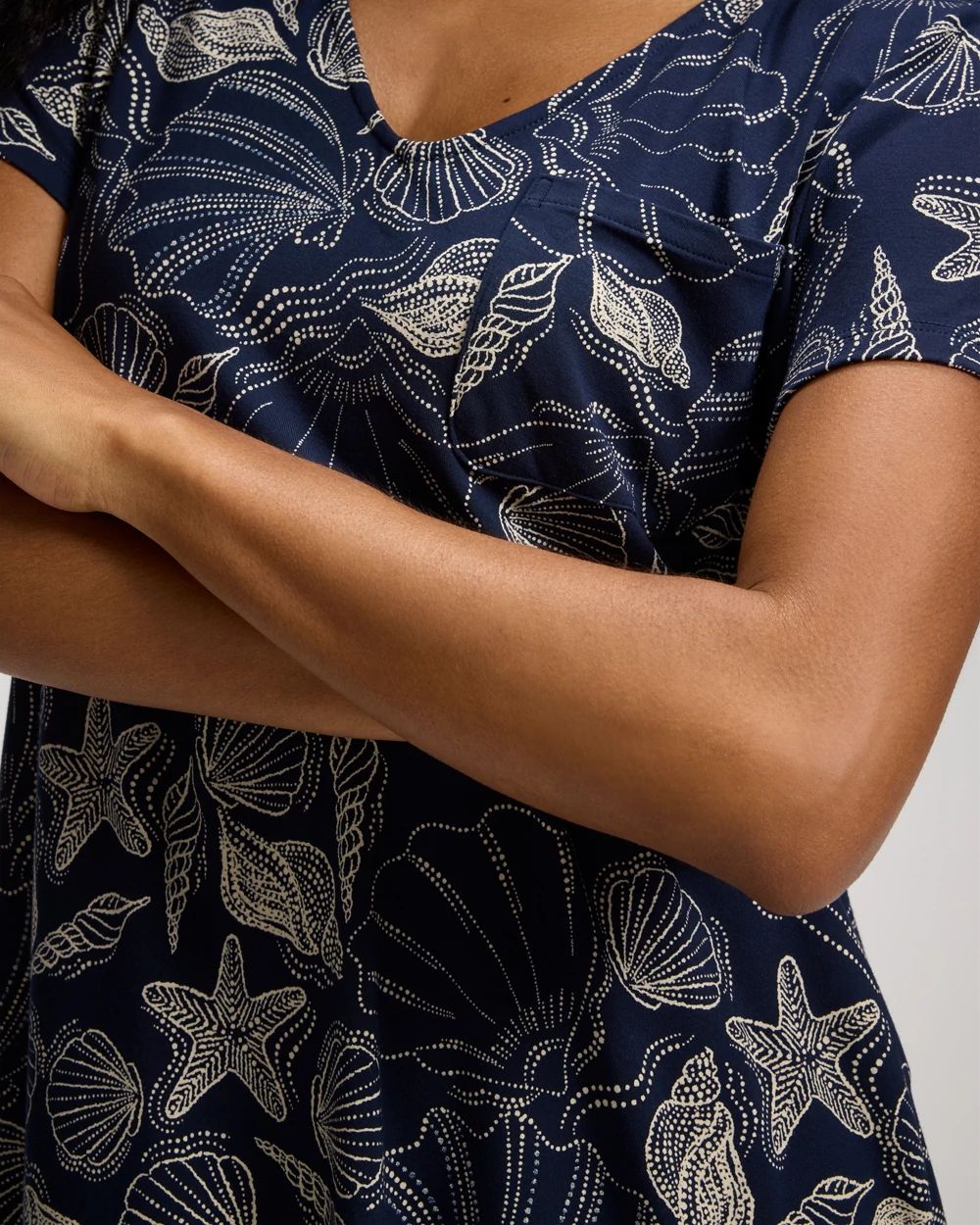 Cool Nights Short Sleeve Sleepshirt
