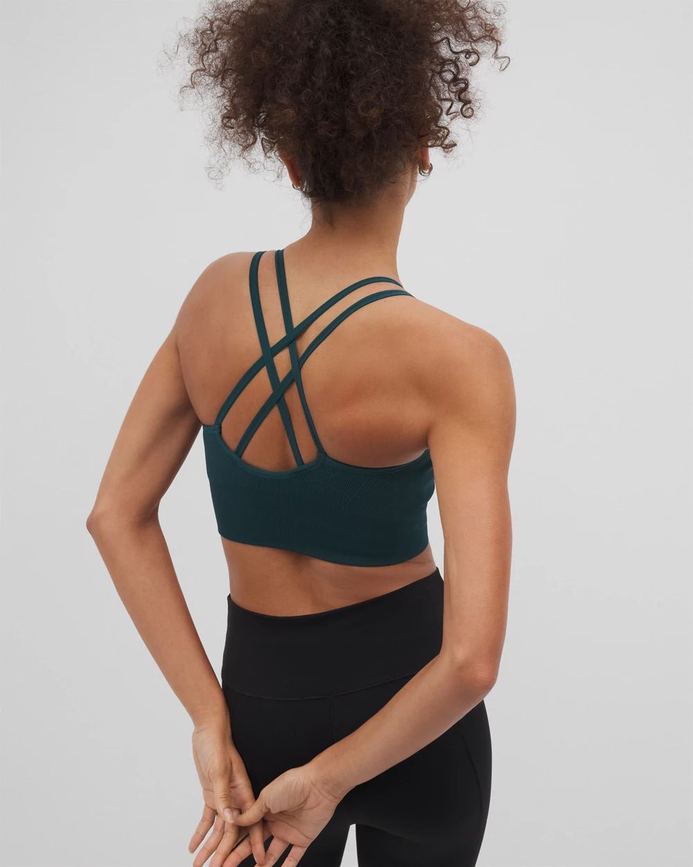 Soma Sport Longline Bra with Strappy Back