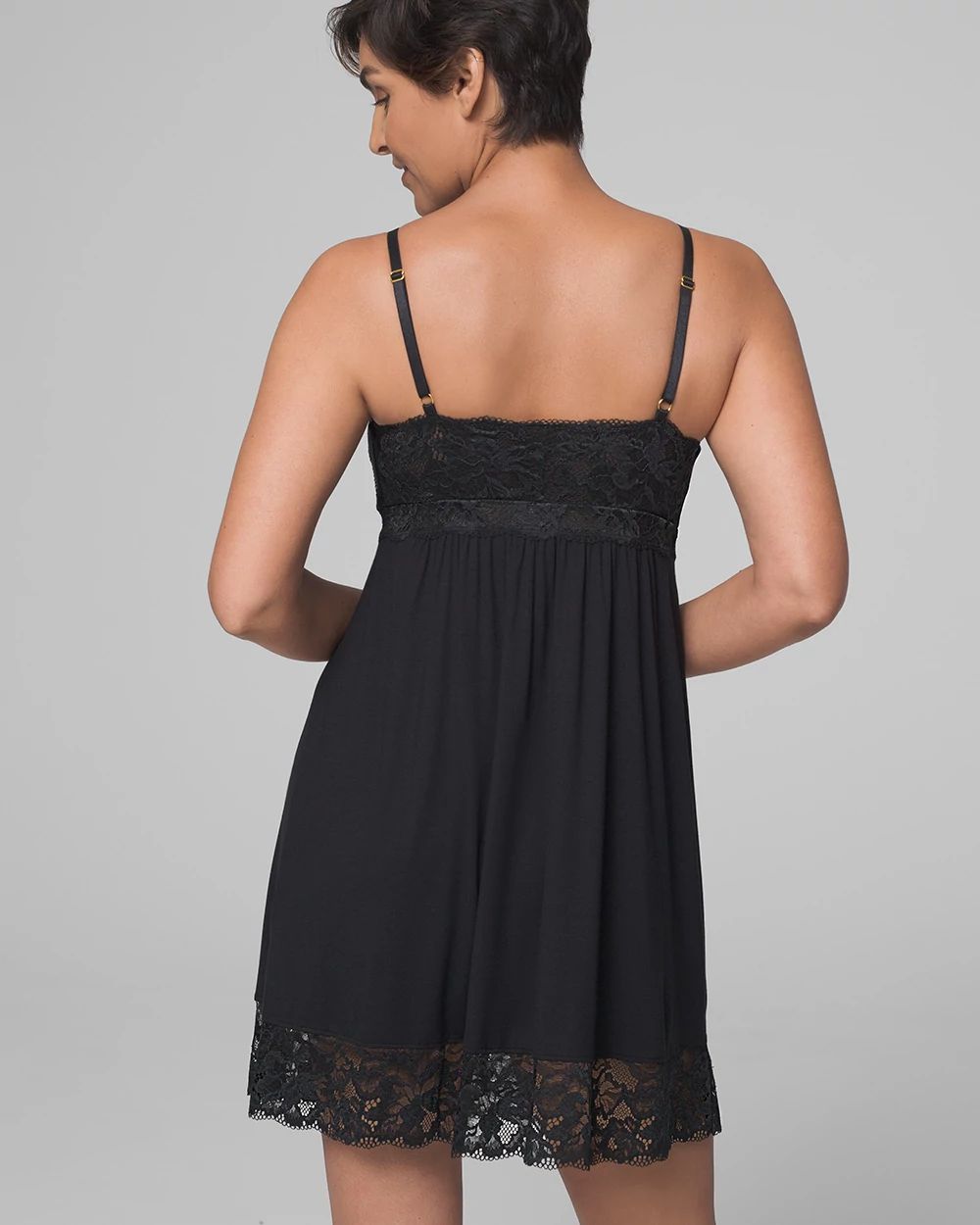 Cool Nights Soft Support Lace Chemise