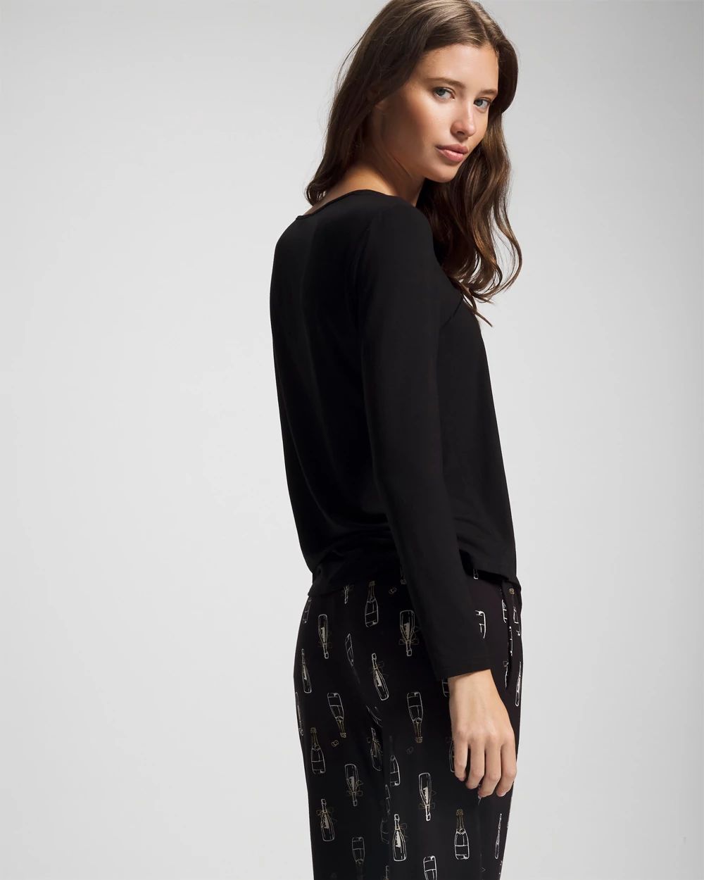 Cool Nights Packaged Long-Sleeve Pant Pajama Set