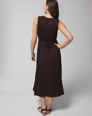 Tie Back Midi Dress