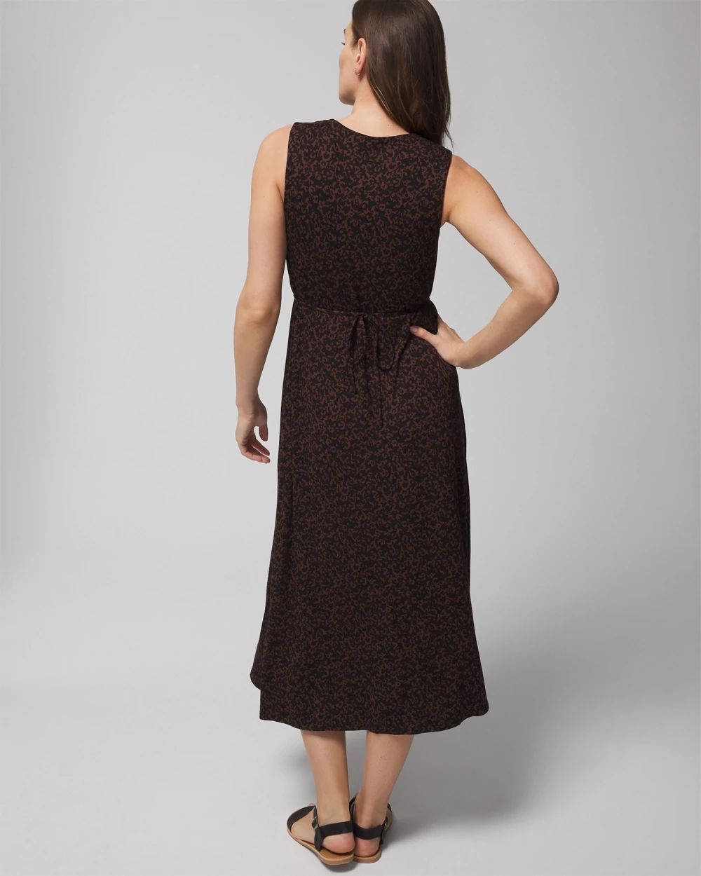 Tie Back Midi Dress