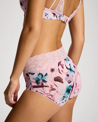 Brief Panty with Perfect Lace Waist click to view larger image.