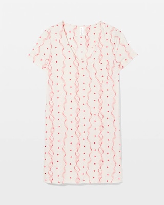 Short Sleeve Sleepshirt click to view larger image.