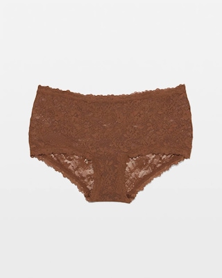 Perfect Lace Boyshort Panty click to view larger image.