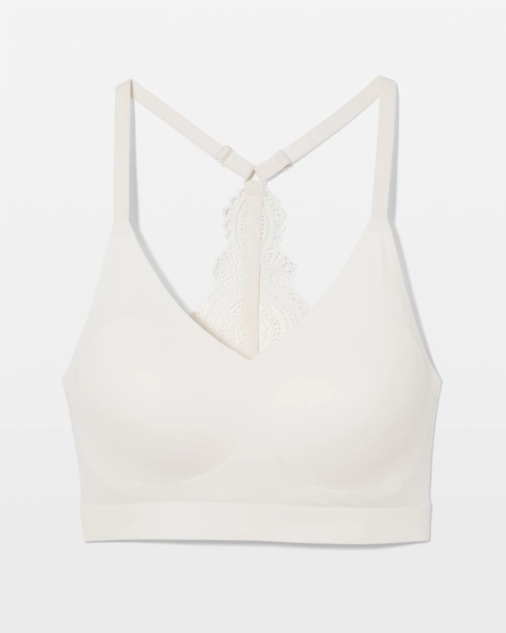 Racerback Bralette with Lace Back click to view larger image.