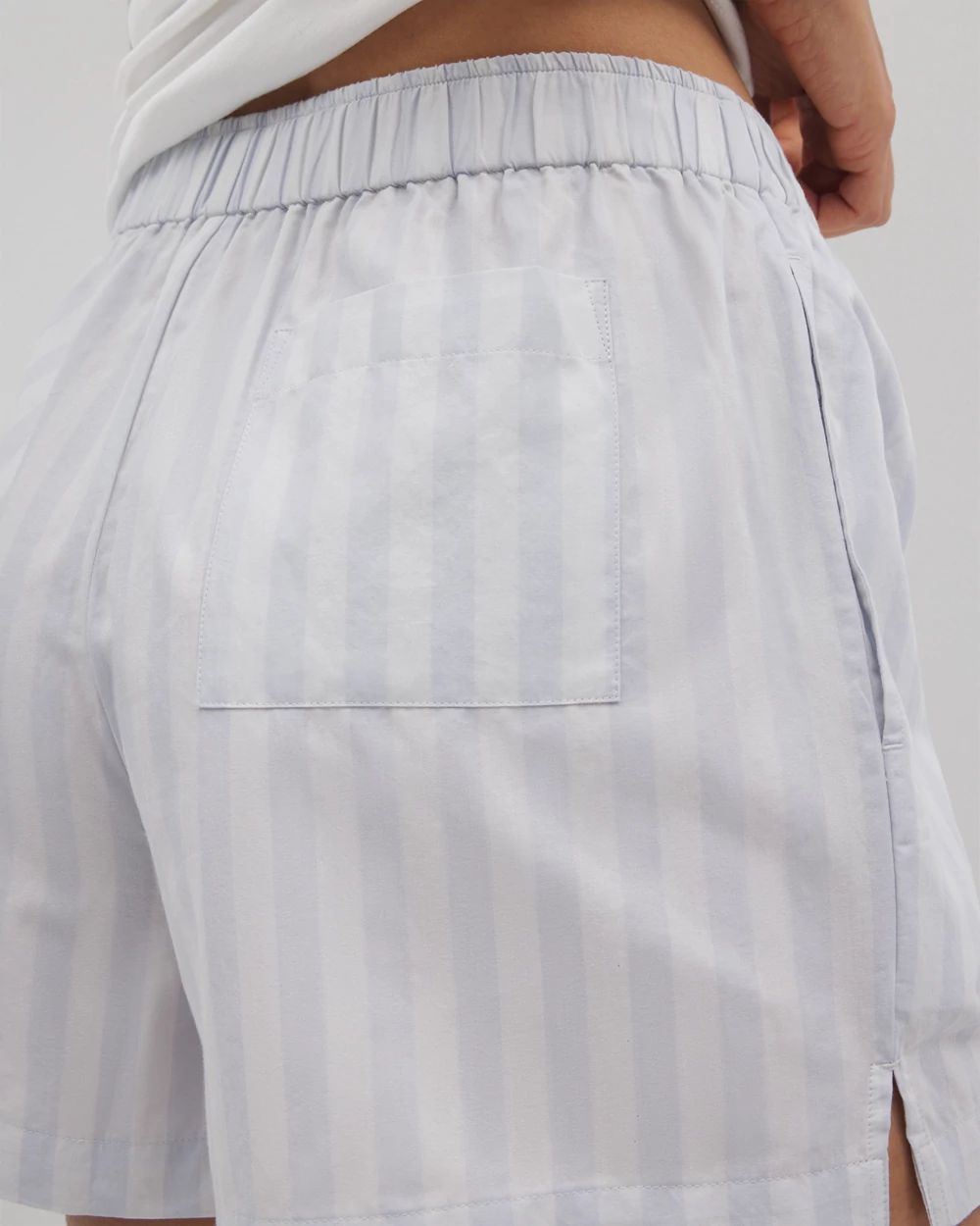 Cotton PoplinPajama Shorts