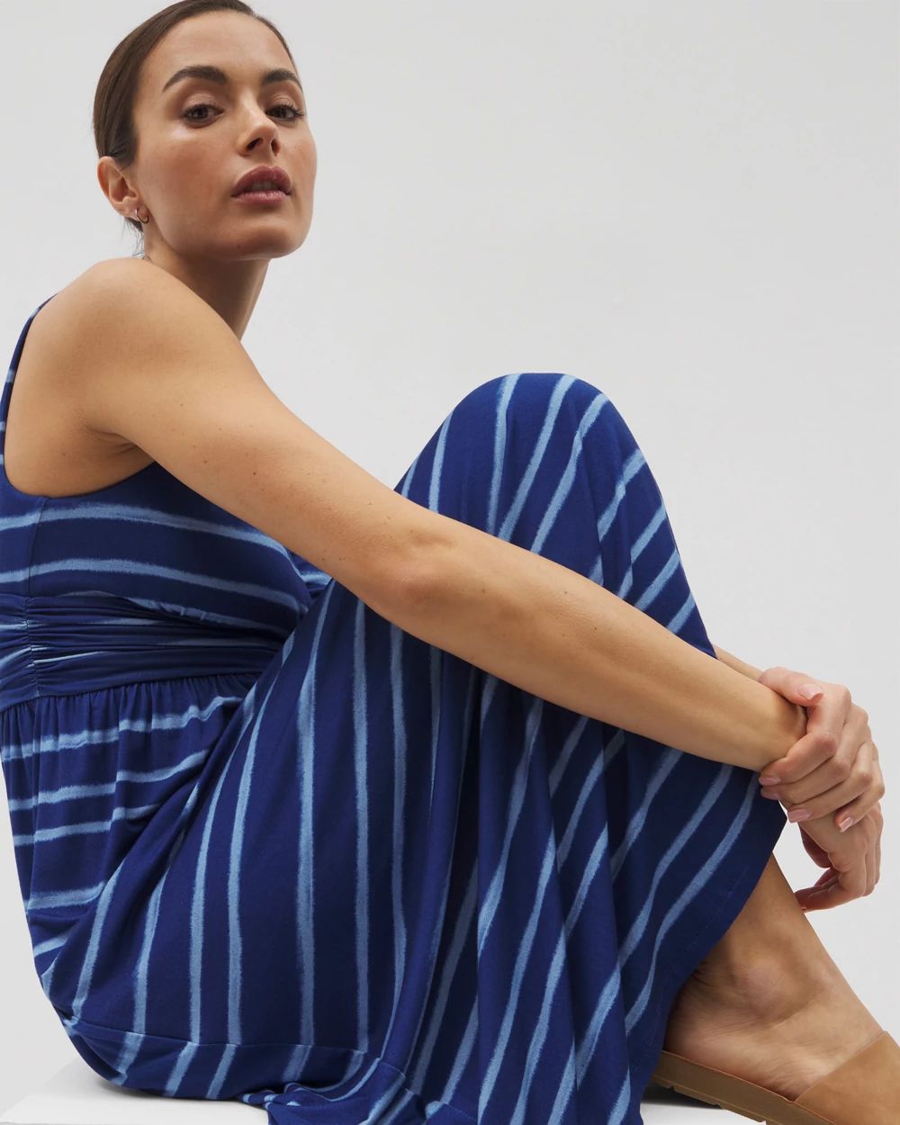 Soft Jersey Goddess Midi Bra Dress
