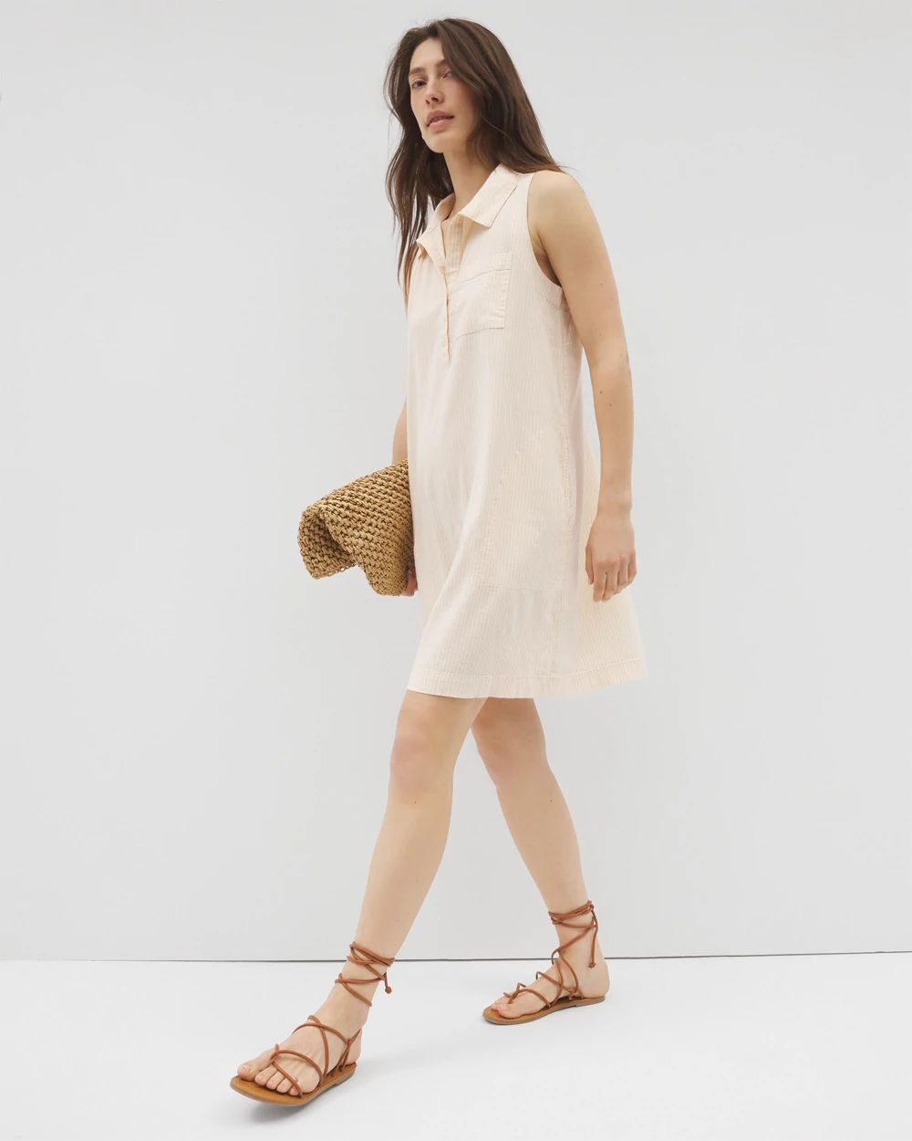 Beach Cotton Short Dress
