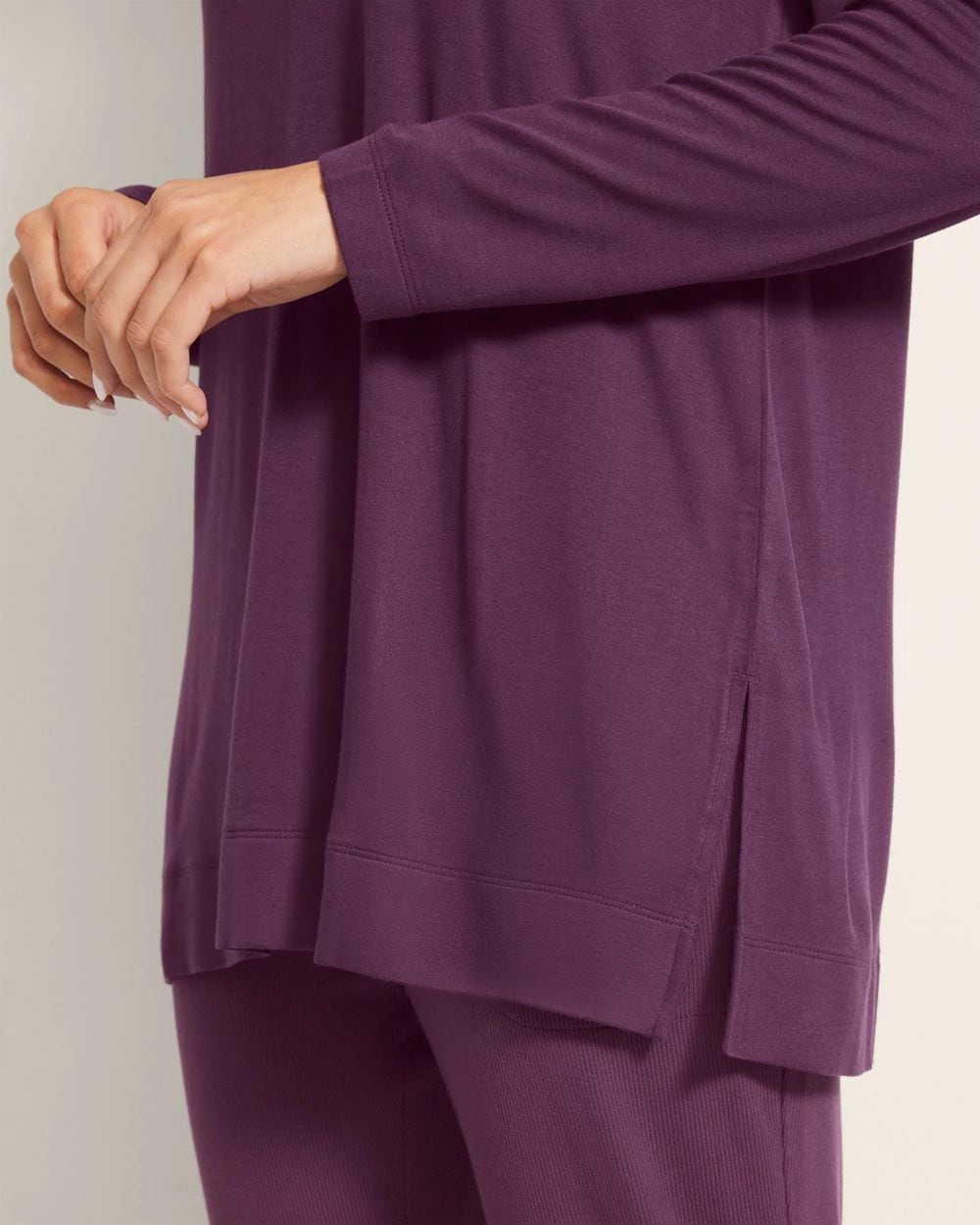 Cool Nights Long-Sleeve Pajama Tunic
