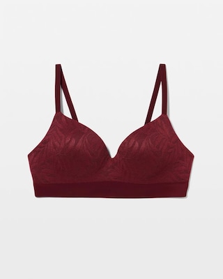 Wireless Bra with Lace click to view larger image.
