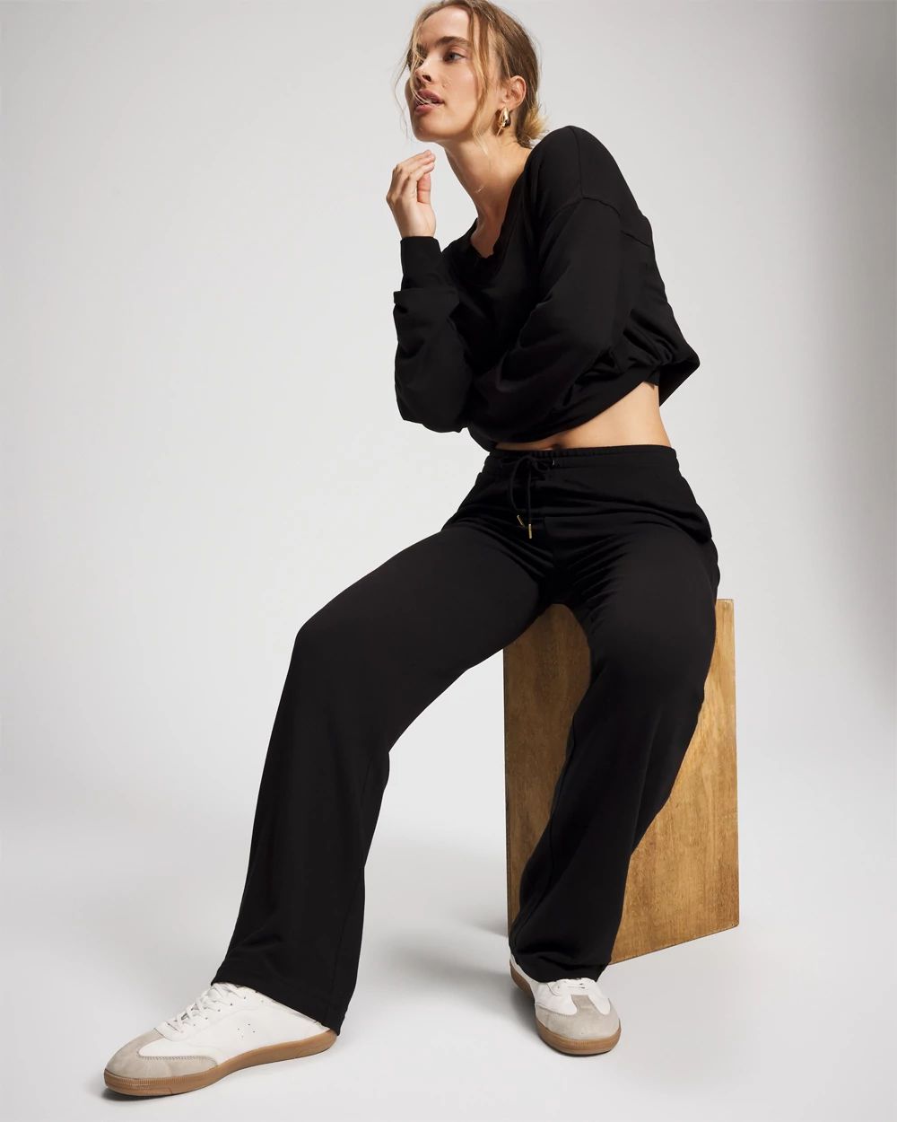 Ultrasoft Fleece Straight Leg Pant