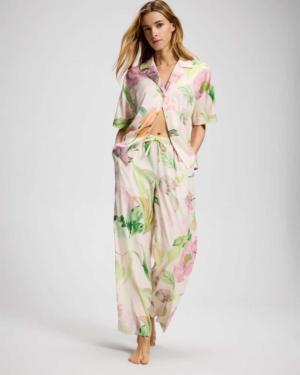 Satin Pajama Pants