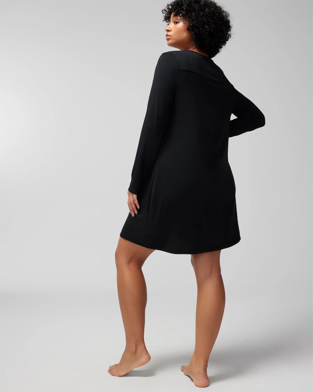 Cool Nights Long-Sleeve Sleepshirt