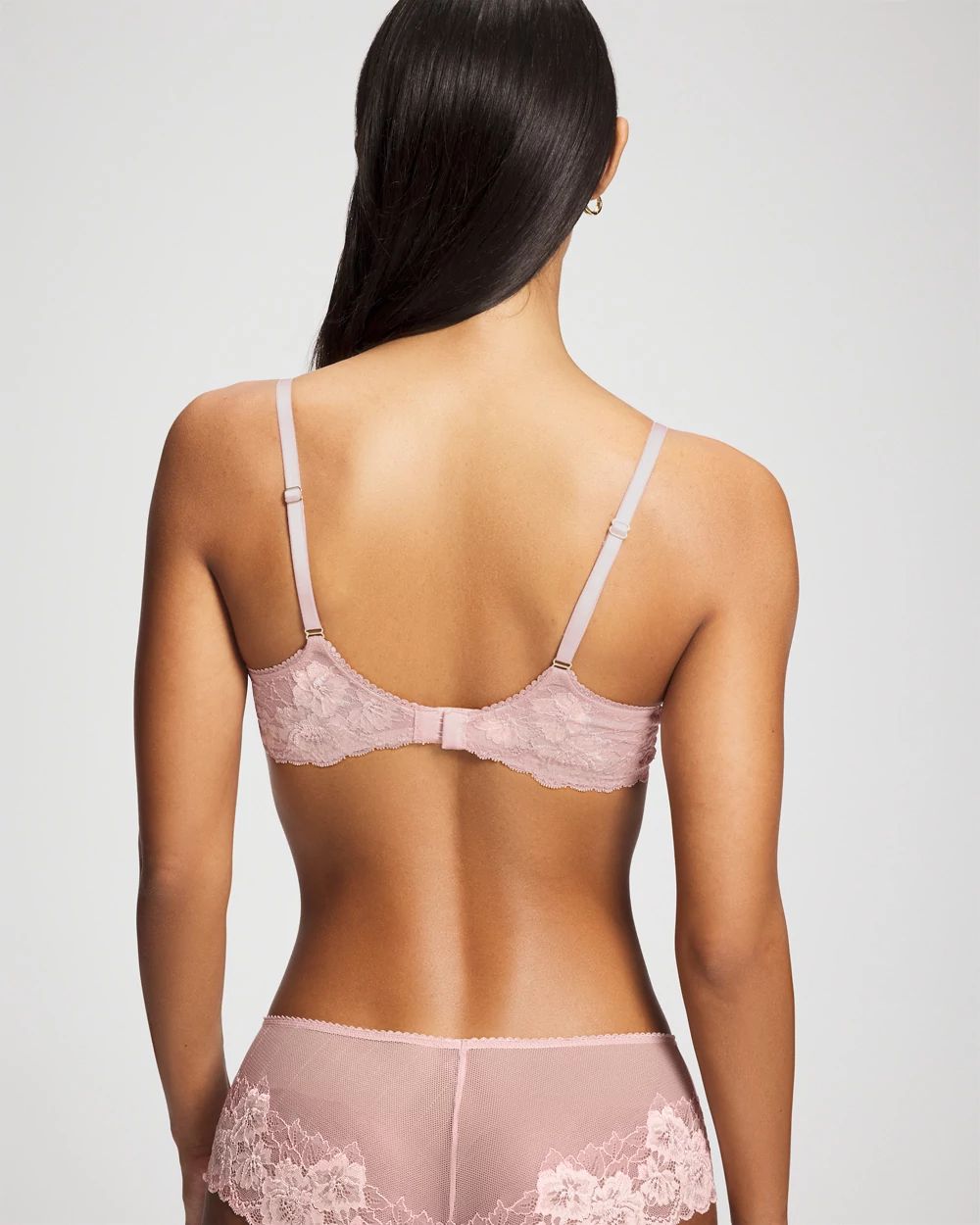 Romantic Lace Lightly Lined Demi Bra