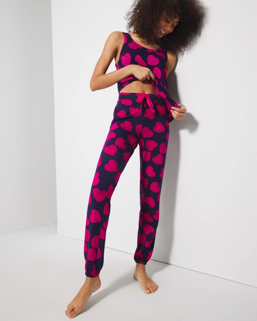 Banded Ankle Pajama Pant click to view larger image.