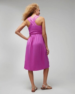 Cross Back Strap Bra Dress