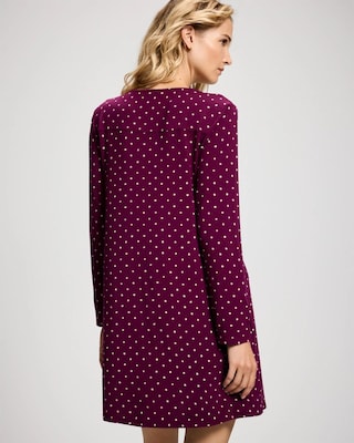Long-Sleeve Sleepshirt click to view larger image.