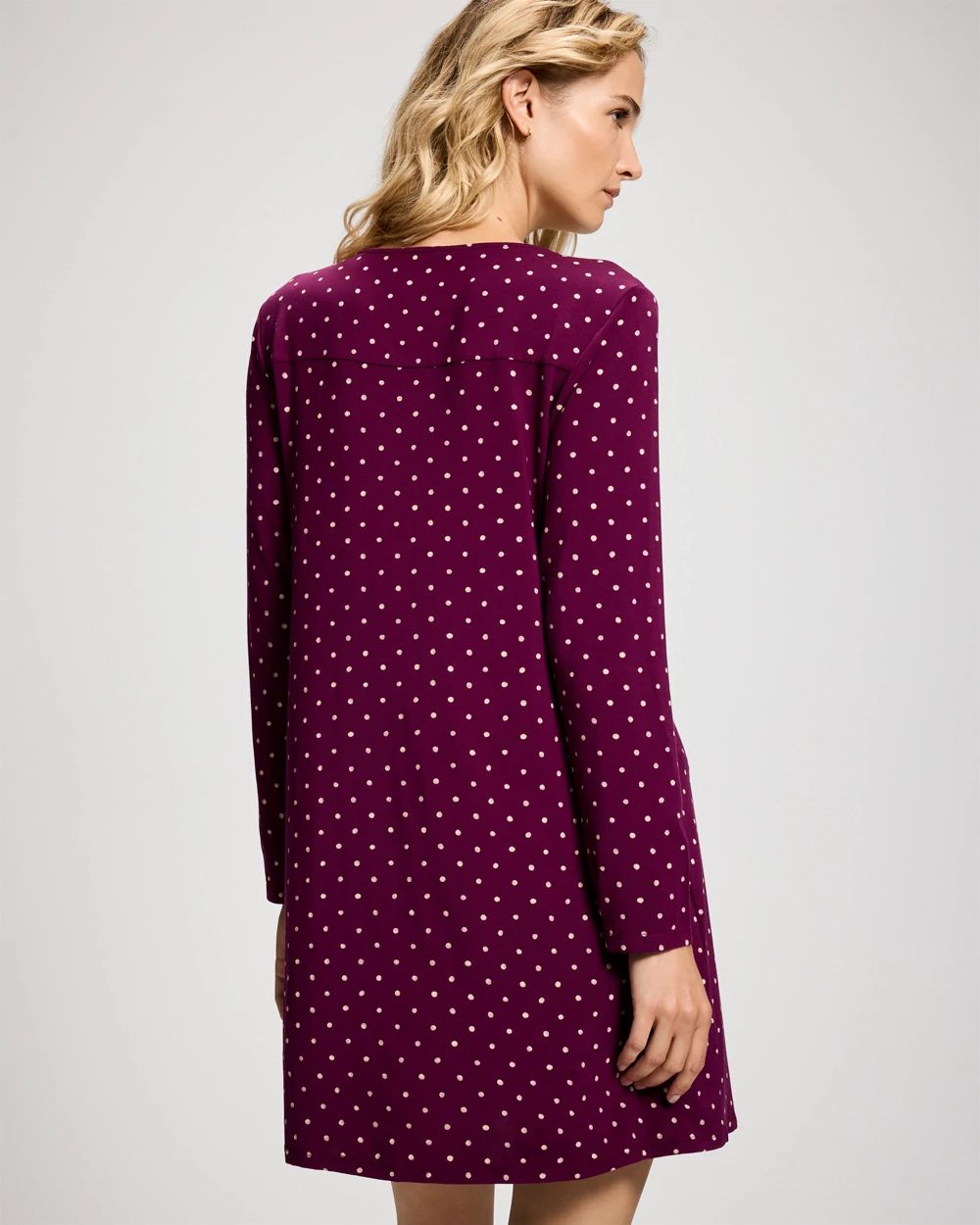 Long-Sleeve Sleepshirt click to view larger image.
