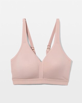 Wireless Unlined Full Coverage Bra click to view larger image.