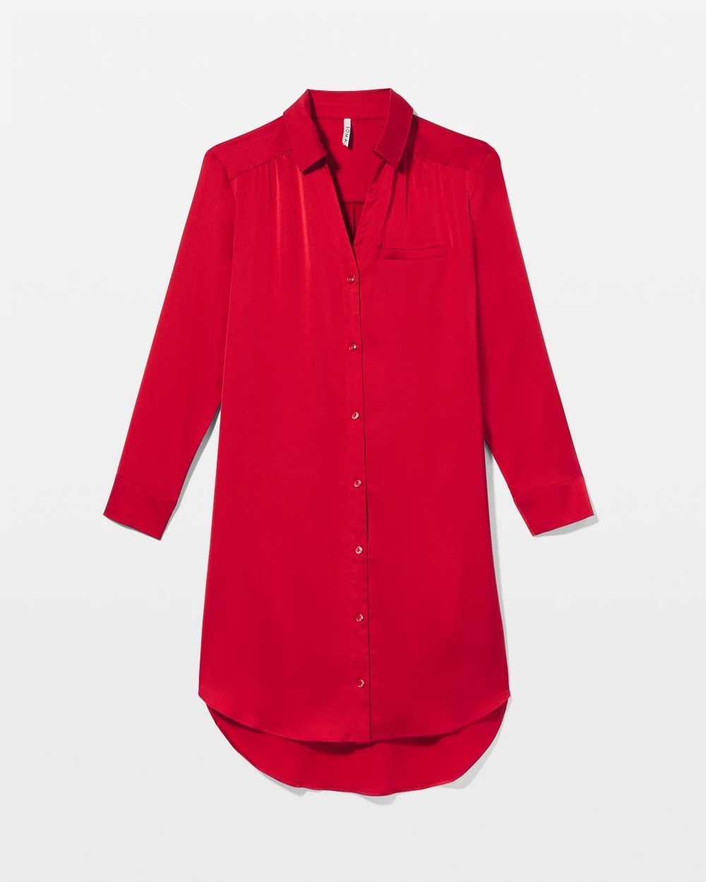 Button Front Sleepshirt