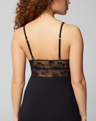 Chemise with Plunge Neckline click to view larger image.