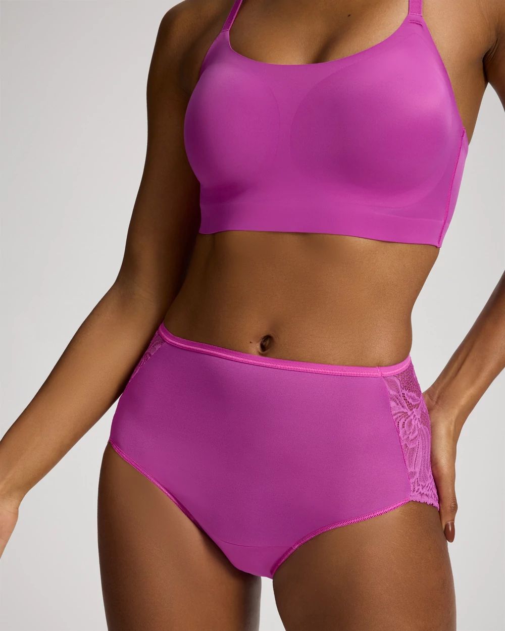 Vanishing Edge Lace Back Modern Brief Panty