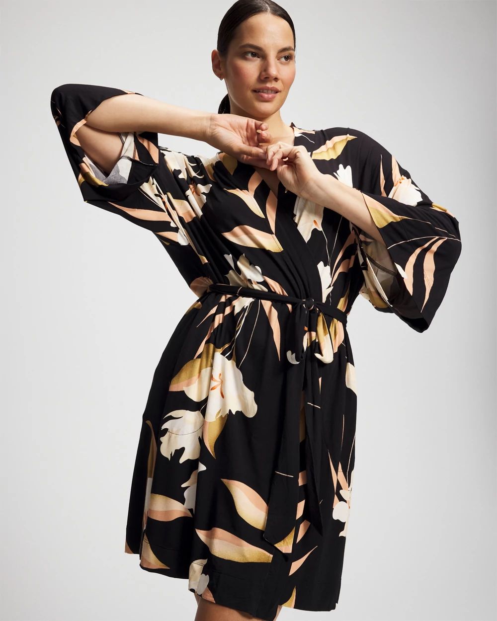 Cool Nights Short Robe
