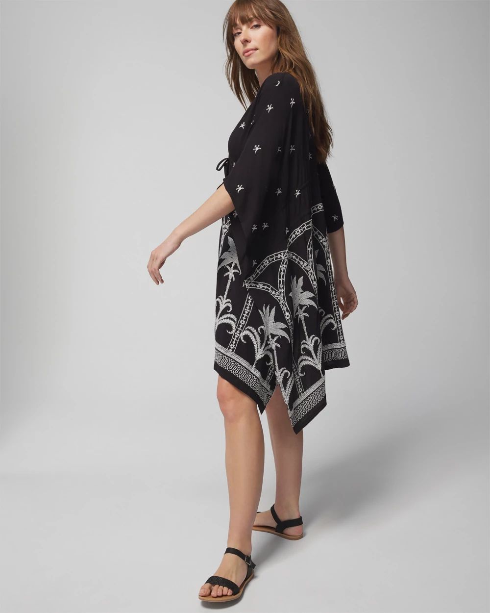 Soma Swim Embroidered Cover-Up