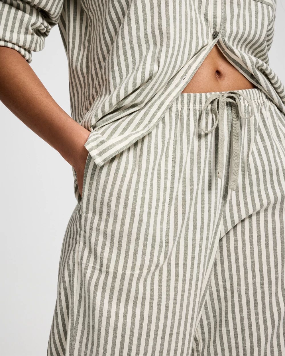 Beach Cotton Crop Pant