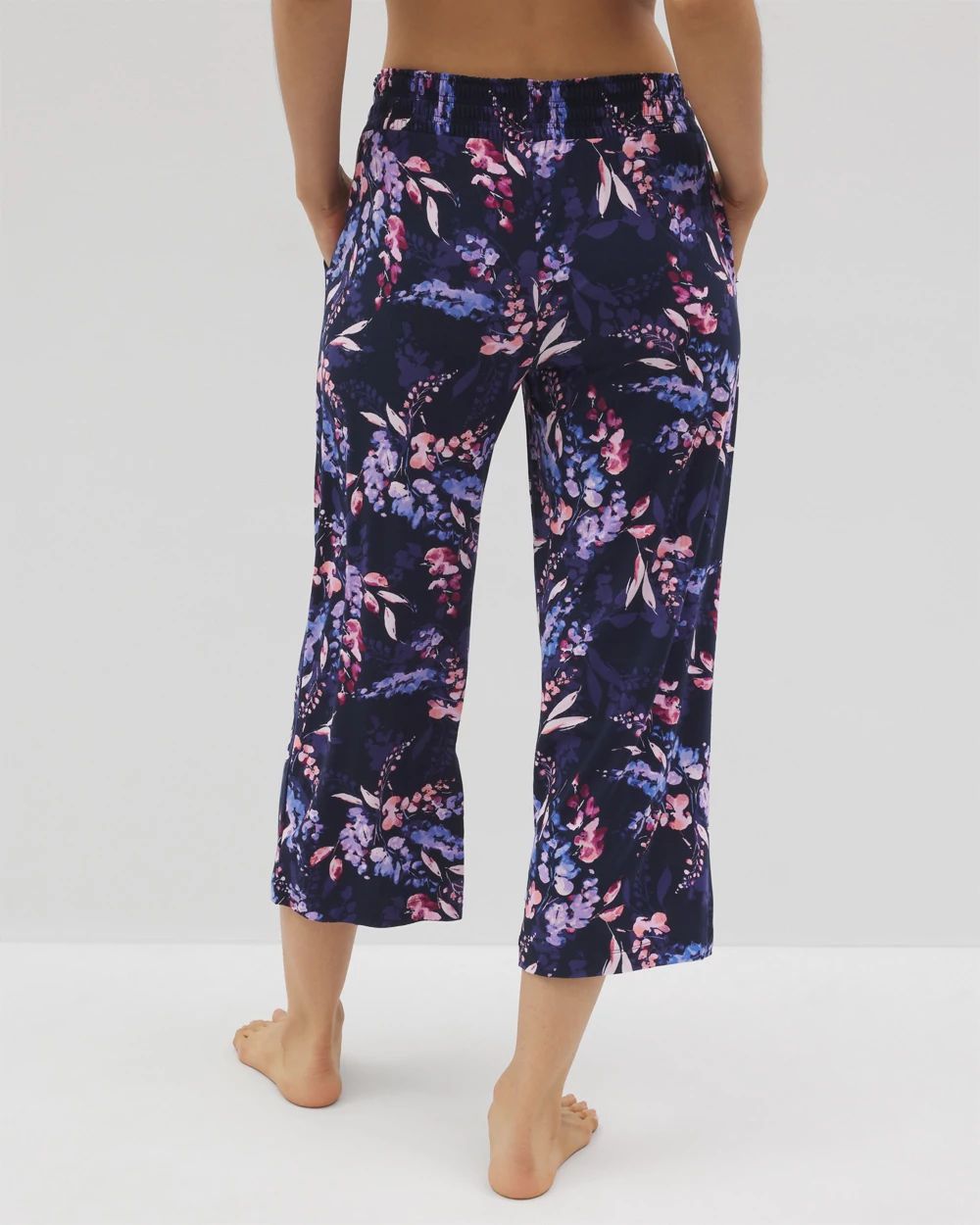 Cool Nights Cropped Pajama Pants